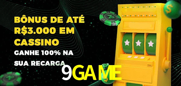 9GAME melhor bônus de depósito